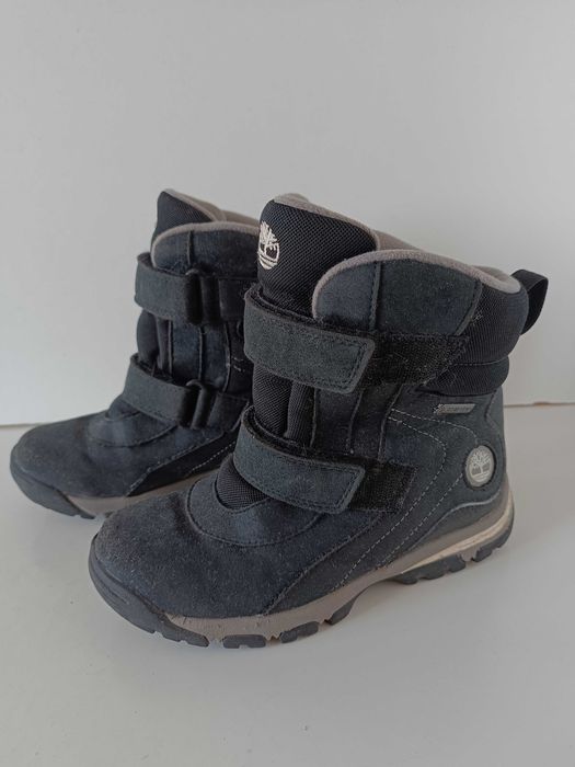 р 32 / 13 19,5 см черевики чоботи сапоги чорні теплі зимові Timberland