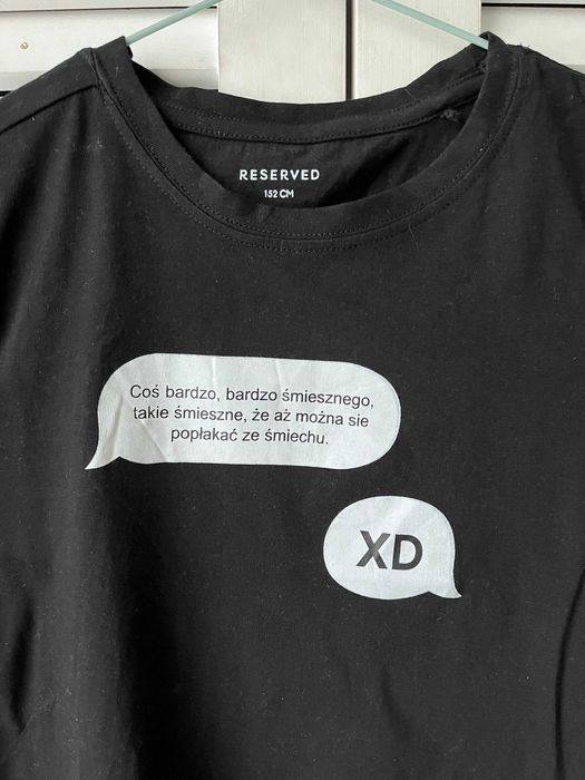 H&M dwie pary rajstop rajstopy  czarne + Reserved bluzka 146/152