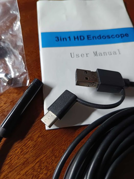 Câmera endoscópica Android PC 5M 5.5mm (para despachar)
