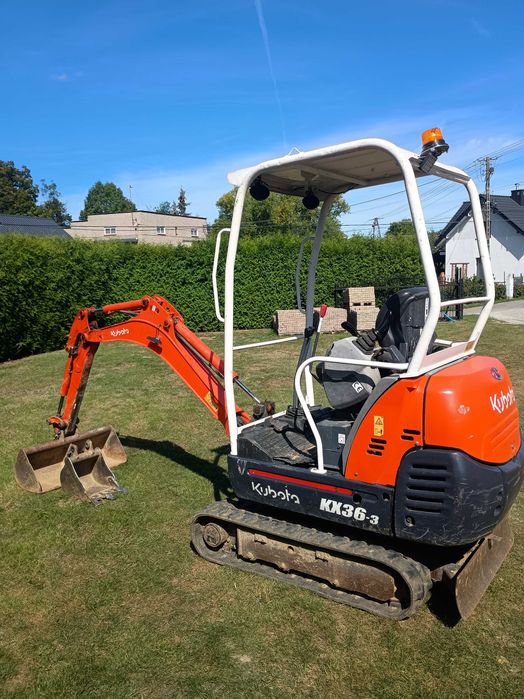 Minikoparka kx 36-3