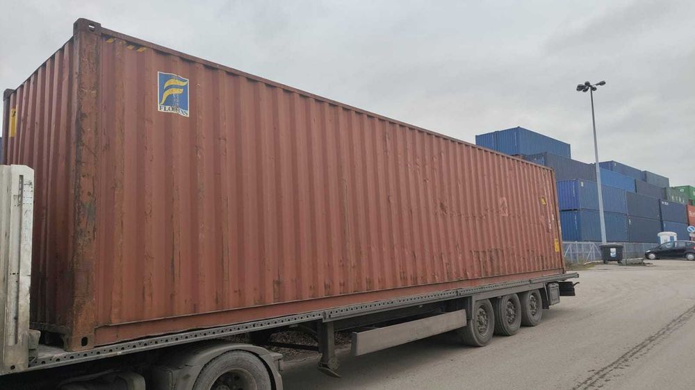 Kontener magazynowy 40HC (12 m) rok 2021/2022 - Transport Cała Polska