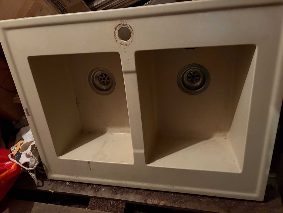 Zlew kuchenny granitowy 80x60 Brenor