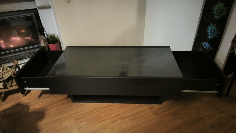 Mesa centro Madeira c/gavetas