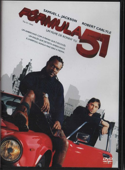 Dvd Fórmula 51 - thriller - Samuel L. Jackson/ Robert Carlyle