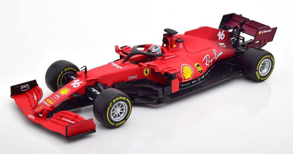 Burago 1/18 -  Ferrari SF21 Charles Leclerc #16 2021
