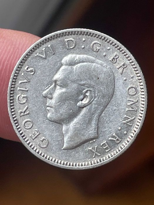 moeda em prata 1946 Georgivs Vi