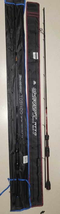Wędki teleskopowe spinningowe  ShimanoRobinson Toshido Mikado mft perch m-craft atto Jaxon red wind 0-2gl