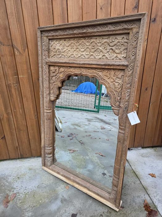 Lustro orientalne w rzeźbionej ramie #2222 Stylowy Węgrów