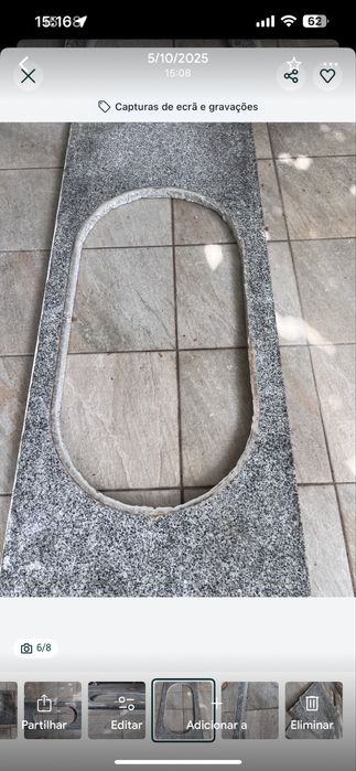 Pedra cozinha de granito