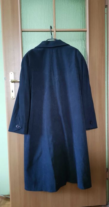 Płaszcz oversize XXL ciemnoniebieski