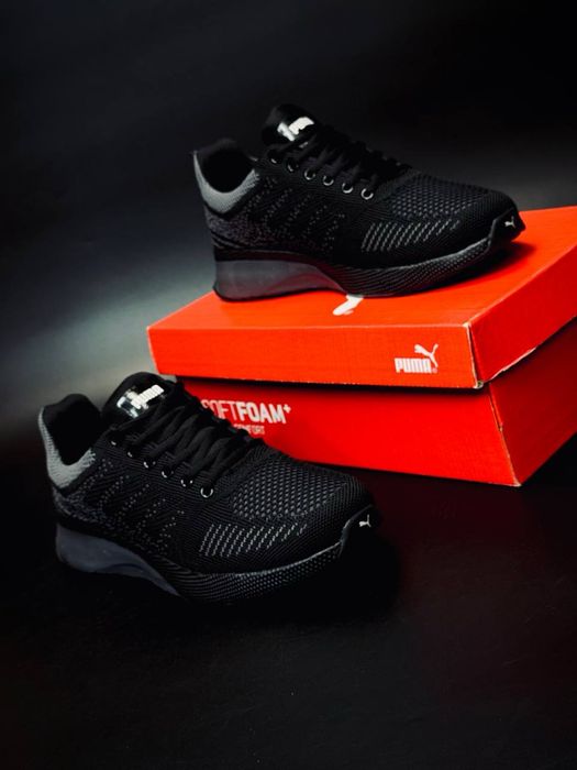 Легкие практичные красовки puma/ мужские летние кросовки пума сетка