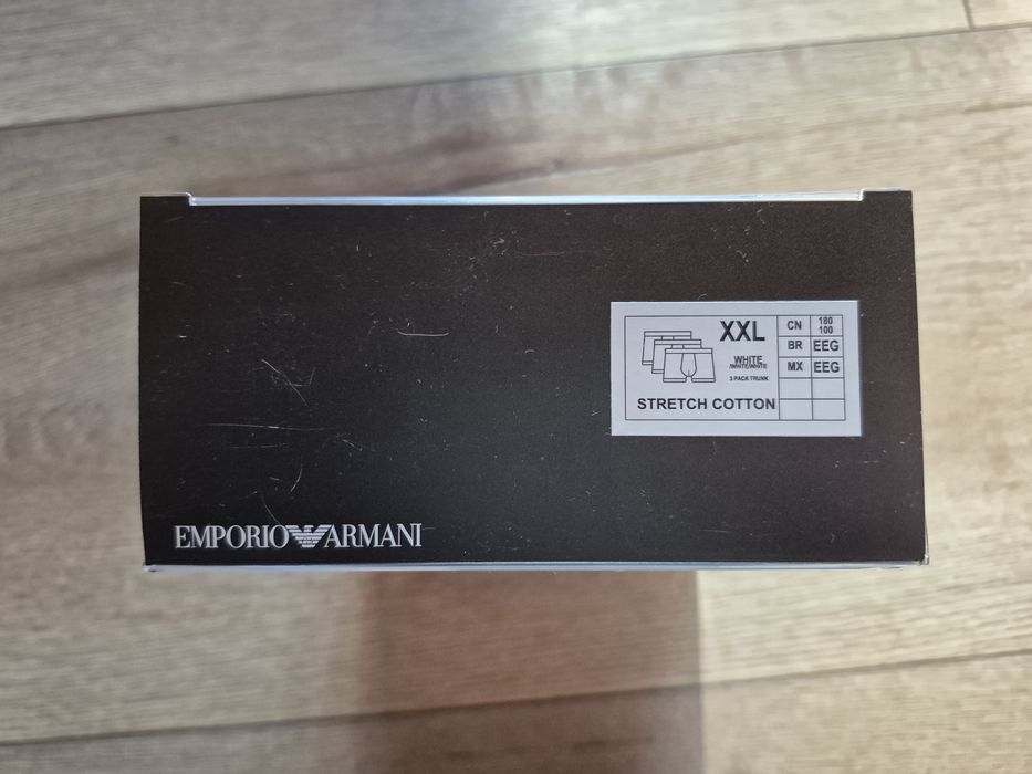 Bokserki Męskie 3pak Emporio Armani XXL