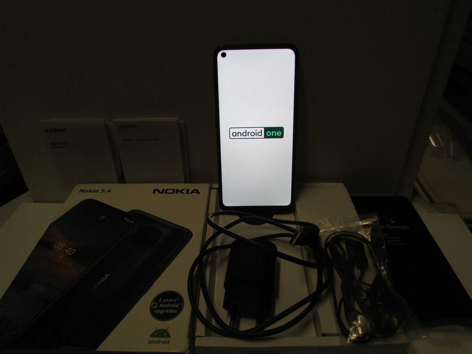 smartphone NOKIA 5.4 - mod. TA-1337 4gb/128gb (p/reciclagem ou peças)