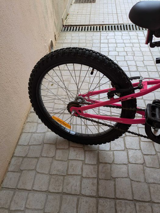 Bicicleta rosa NSTAR 20 polegadas