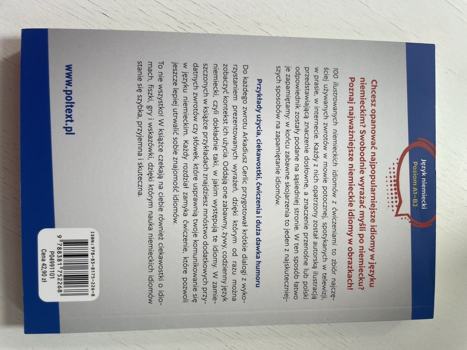 100 ilustrowanych niemieckich idiomów z ćwiczeniami – Arkadiusz Gerlic (Poltext)