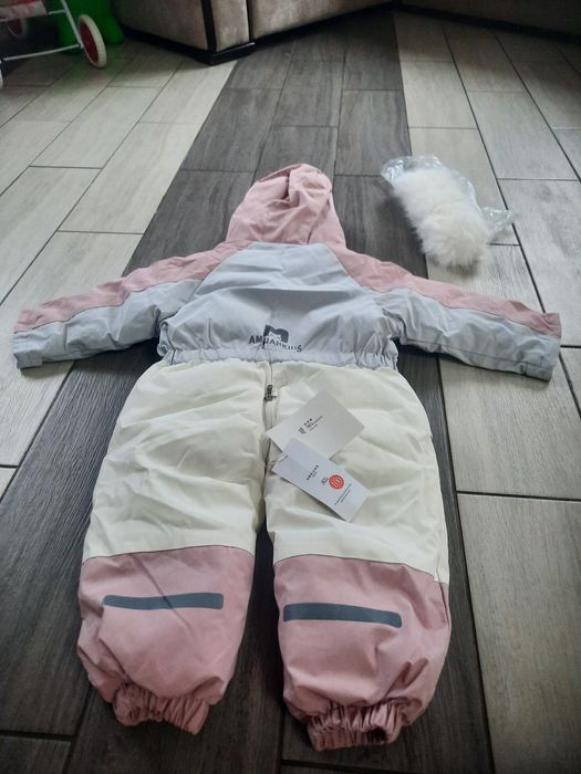 Комбінізон для дівчинки зимовий