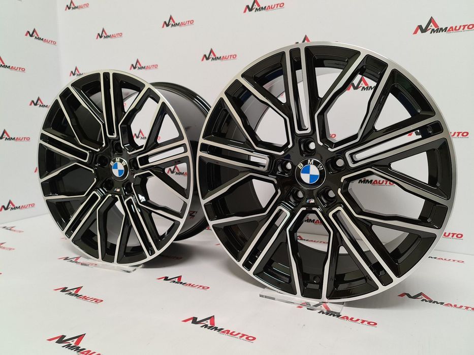 Jantes look BMW New Serie 8 Preto Polido 19