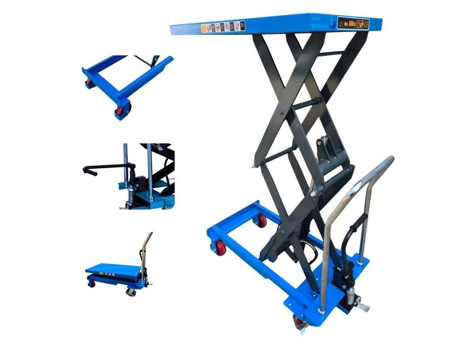 STÓŁ WARSZTATOWY NOŻYCOWY roboczy Bestlift SN05W unoszący 500 kg MOBILNY składany 1500MM