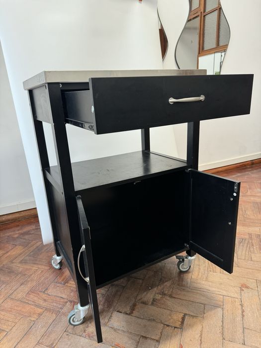 Carrinho de Cozinha / tatuagem  SOBUY FKW22-SCH Aço Inoxidável