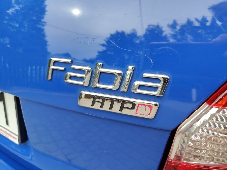 Skoda Fabia 1.2 HTP 70KM 2009R Klima Wnętrze Idealne ZAREJESTROWANA