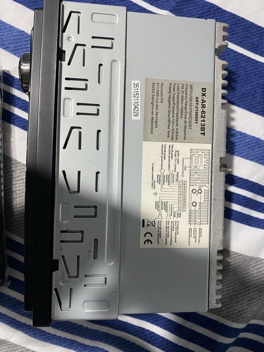 Radio de carro com BT.