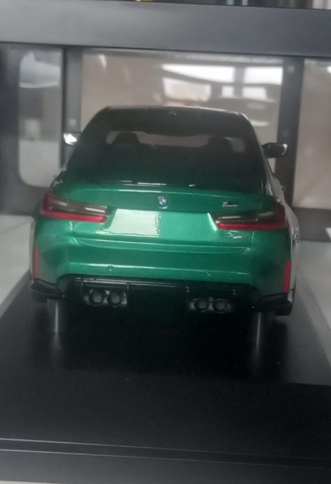 Bmw m3 2020 - green metallic - 1 of 800 pcs minichamps 1:18