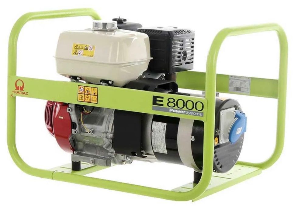 Генератор однофазний бензиновий Pramac E8000 Honda GX 390 Motor