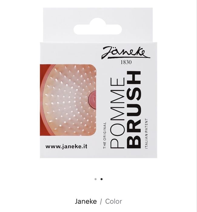 Гребінець/розчіска Janeke pomme brush нова
