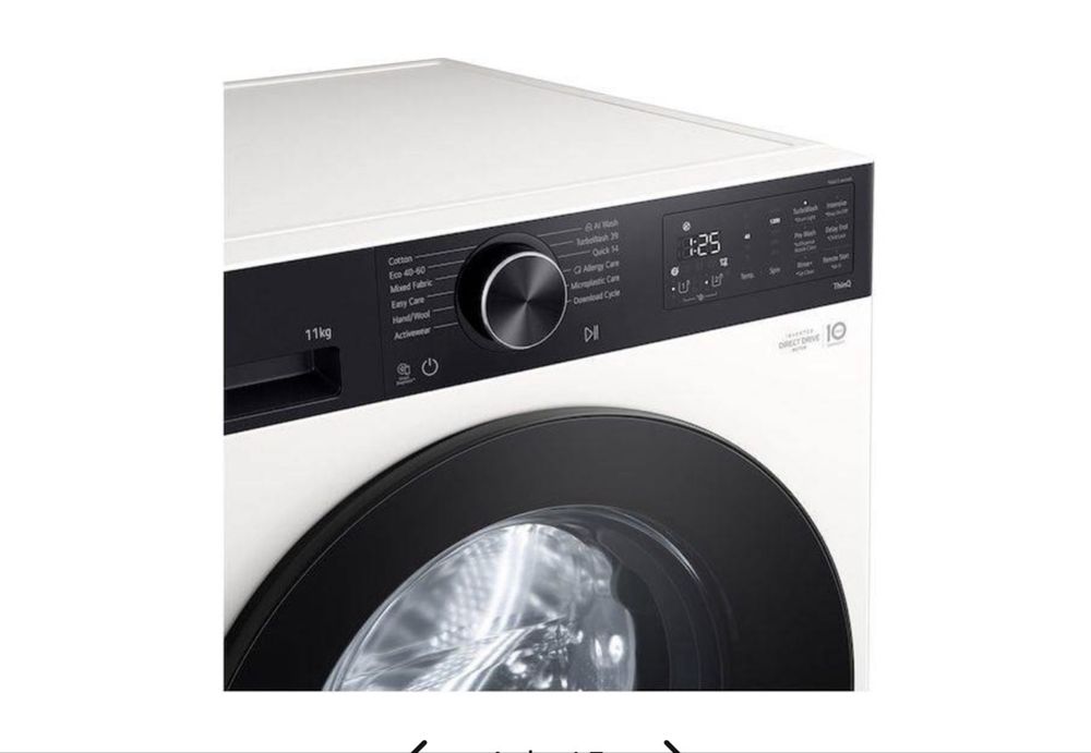 Máquina de Lavar Roupa LG F4X5511THB (11 kg - 1400 rpm - Branco