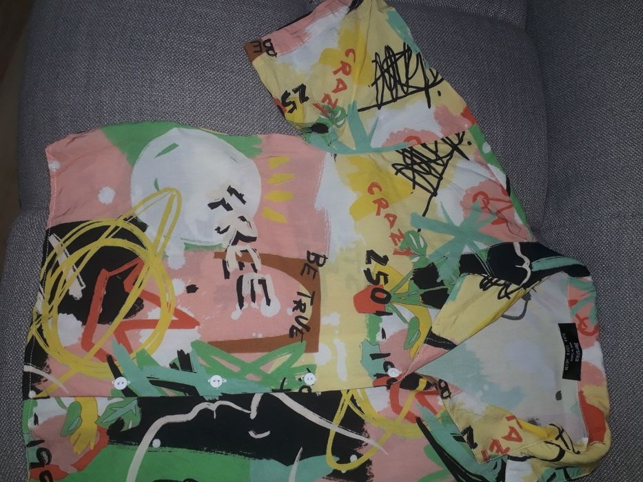 Camisa manga curta Bershka