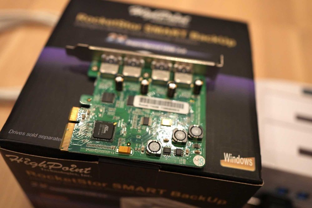 Obudowa Raid RocketStor Firmy HighPoint USB 3.0 szybki transfer raid 0