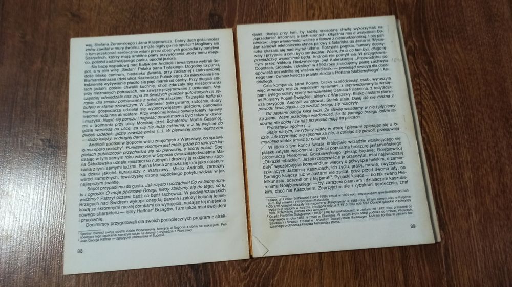 Książka Nadbałtyckie spotkania - A. Kościelecka P. Dzianisz