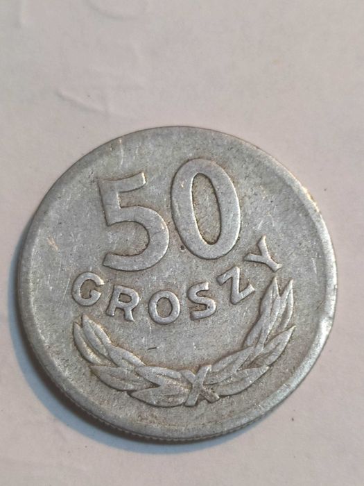 Moneta 1 zł i 0,50 gr z 1968 - rzadkość