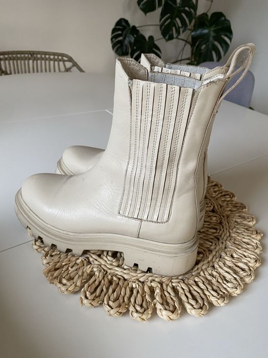 Badura skórzane buty 38