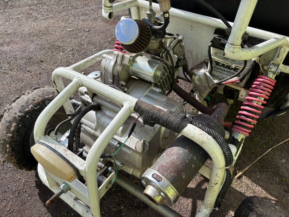 Buggy spalinowe 2-osobowe 110cm dla dzieci