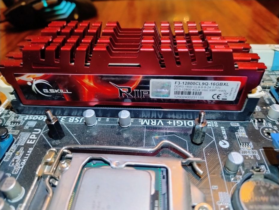 Комплект Intel i7-2700K+ Asus Z77-M PRO+16GB ОЗУ