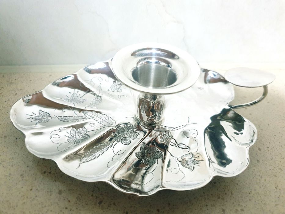 Exquisite antique Portuguese hallmark silver paddle