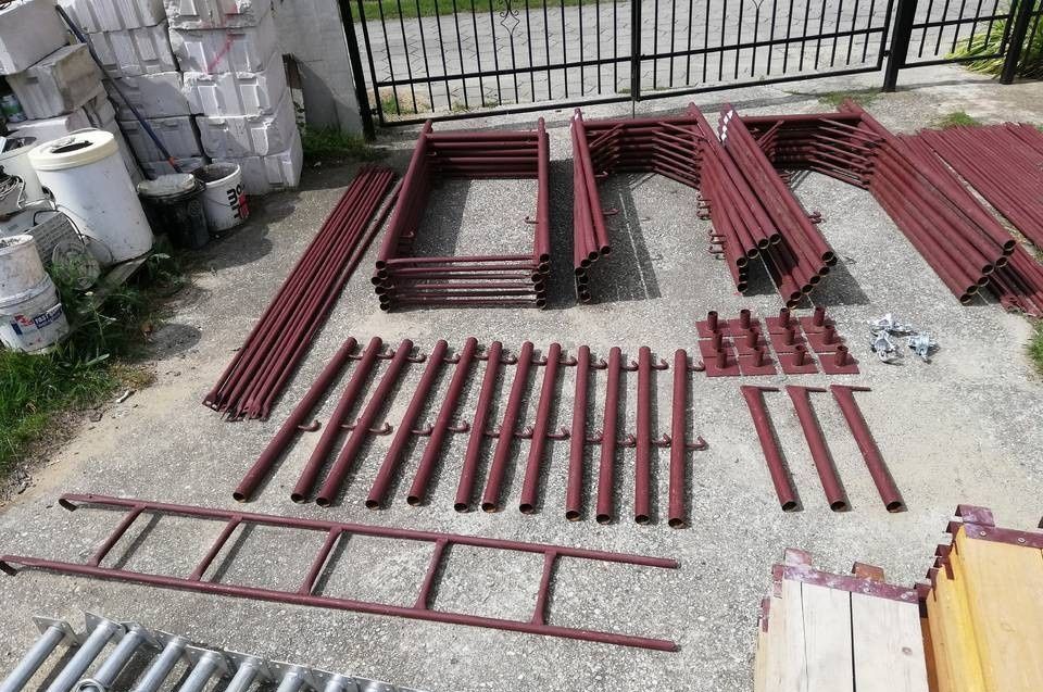 Rusztowanie budowlane 200m2