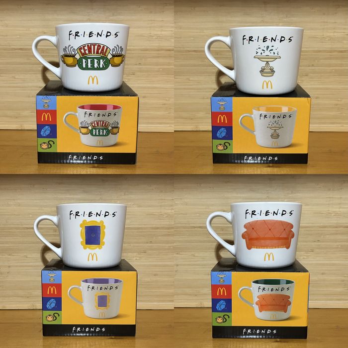 Чашки Макдональдз Друзі (Mcdonald’s Friends) 400 мл нові в упаковці