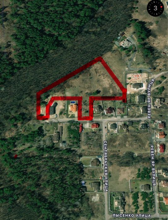 Віта-Поштова ділянка 2.1 Га, біля заповідника, ліс, сосни, комунікаціі