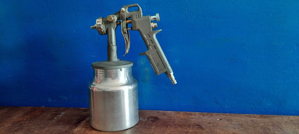 Пневмопістолет лакофарбовий 1,5 мм MIOL 80-868, Б/В