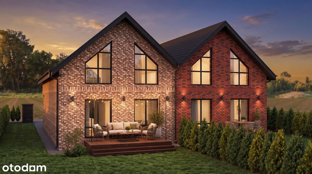 Bawarski styl w Pełczycach – nowoczesne lokale 140,95m2