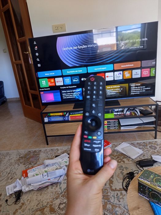 TV LG 55” 4K Smart TV – 55UR91006LA – Excelente Estado