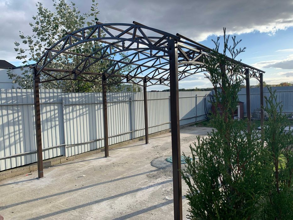 Автонавес собери сам, Навес для дома, дачи, Поликарбонат, Для авто