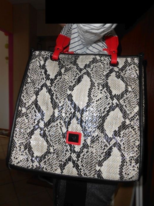 NOBO TOTE BAG torebka damska,skóra węża