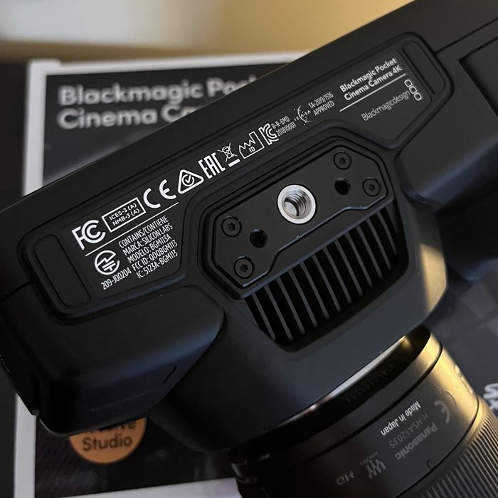 Blackmagic Pocket Cinema Camera 4K + Lumix 12–35mm f/2.8 II + DaVinci Resolve Studio