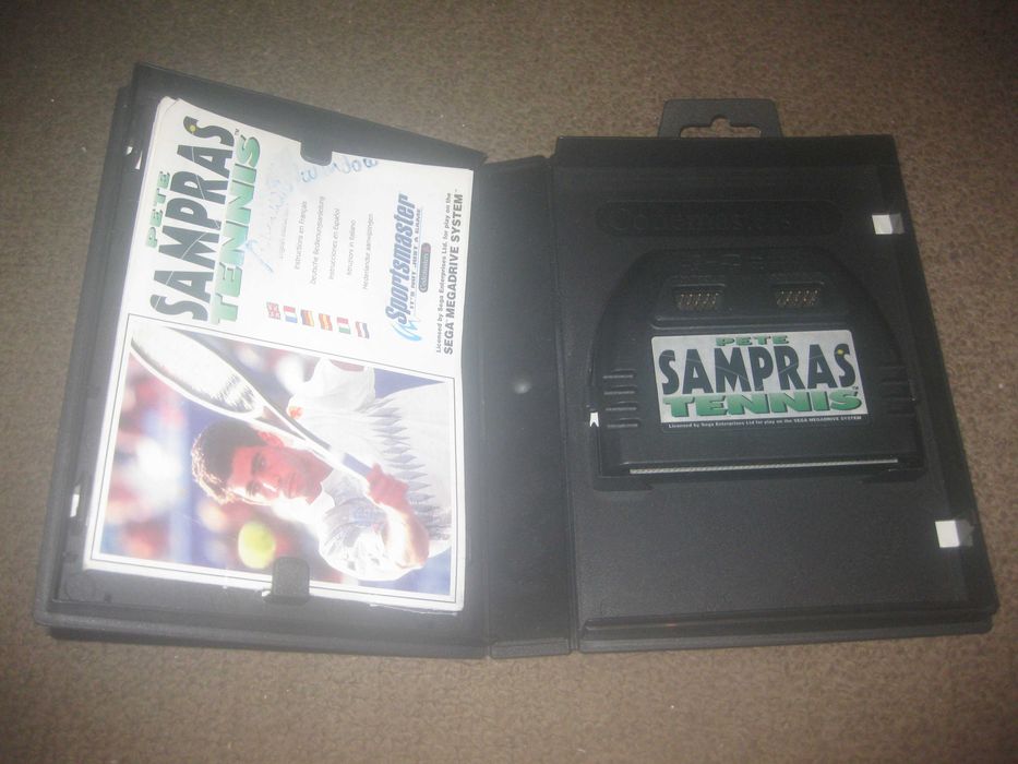 Jogo "Pete Sampras Tennis" para Sega Mega Drive/Completo!64585739169666122