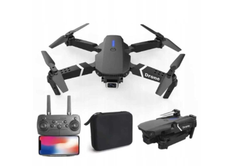Profesjonalny Dron E88 z Kamerą 4K i Trybem Headless