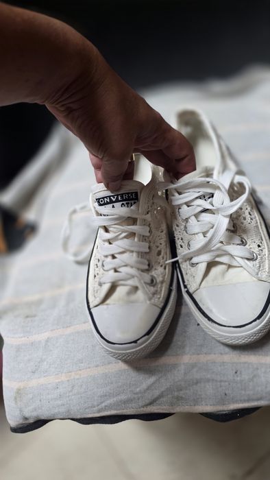 Tenis all star em renda tam 37