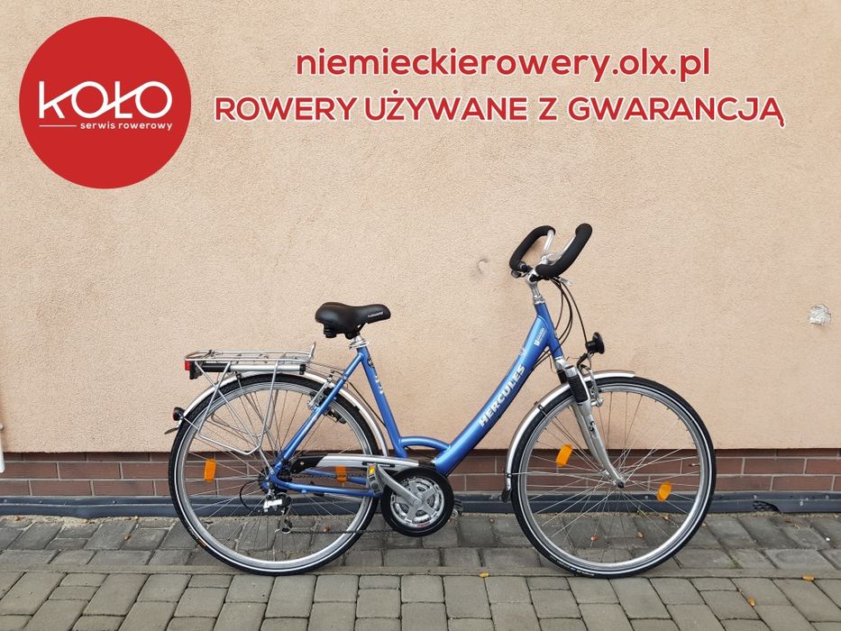 Rower damski trekkingowy HERCULES koła 28 SHIMANO ACER aluminium